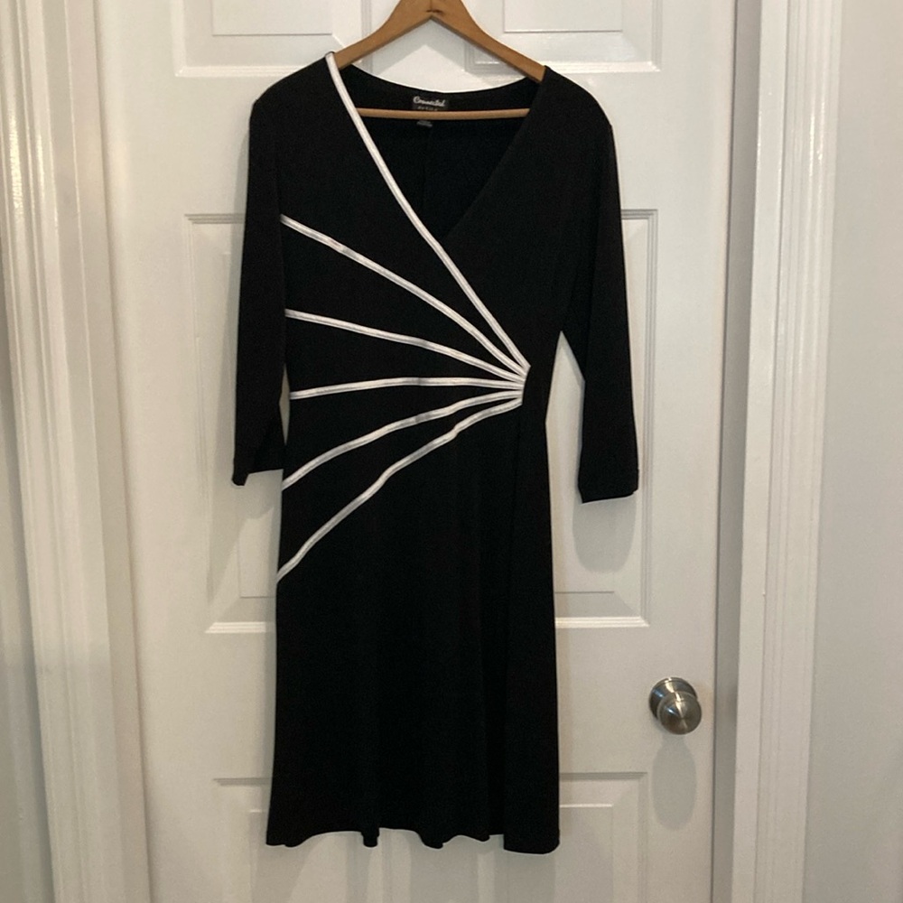 Black cocktail dress size 10P